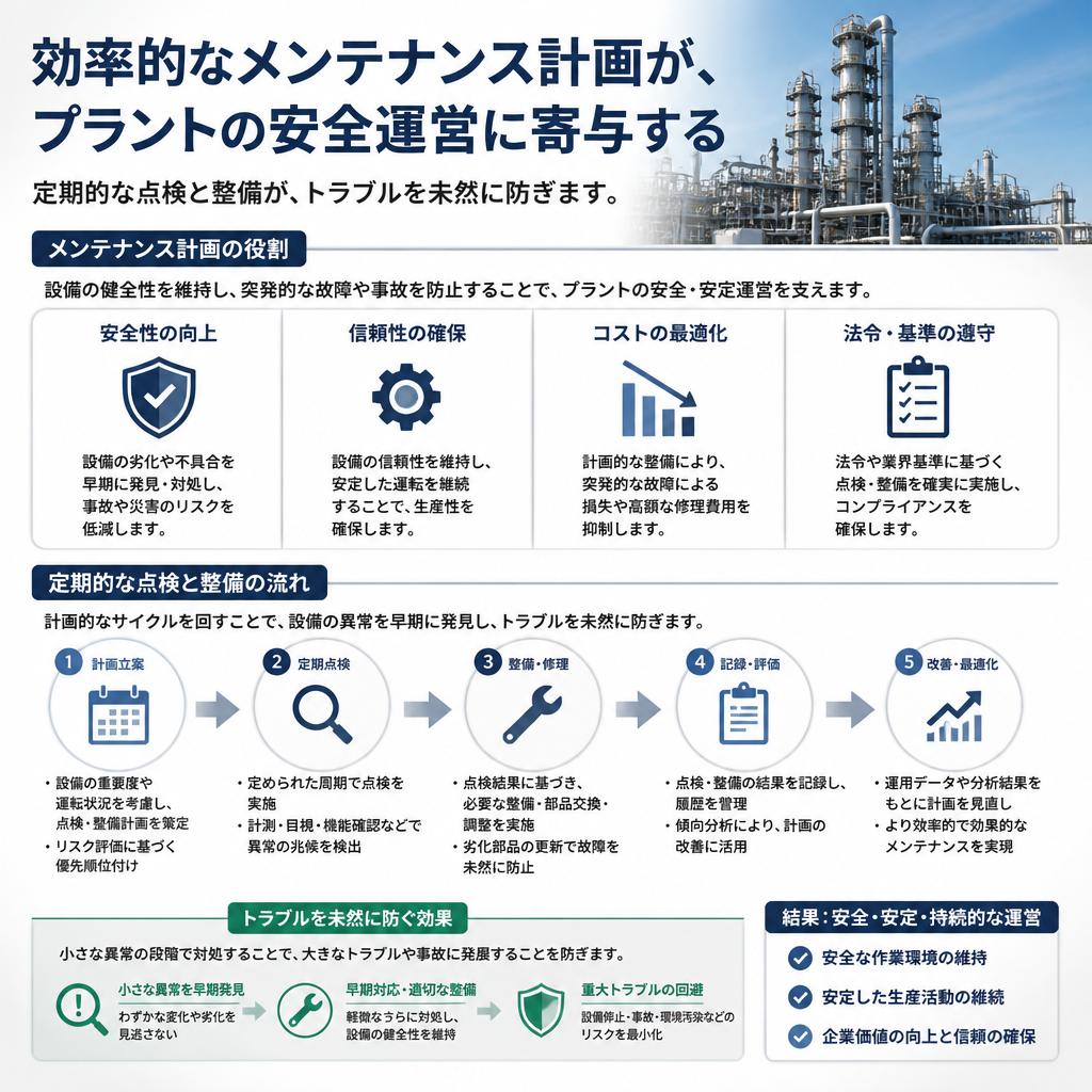 メンテナンス計画の重要性
